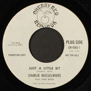 Charlie Musselwhite - Just A Little Bit (7" Single, Promo) - Picture 1 of 1