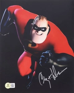 CRAIG T. NELSON SIGNED THE INCREDIBLES 8X10 PHOTO BECKETT CERTIFIED BAS - Picture 1 of 1