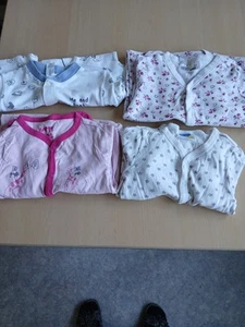 Mädchen Schlafanzüge 4 Stück Gr. 74/80 - Bild 1 von 1