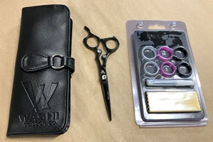 Washi Scissor Professional Diamond Ice In Size 5.5- Opened Box - Picture 1 of 4