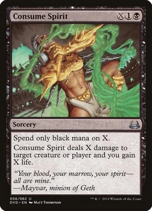 Consume Spirit - Near Mint MTG Duel Decks: Anthology - Image 1 of 1