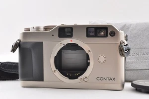 Contax G1 Green Label analoge Sucherkamera 35 mm Gehäuse kompakt titanfarben - Bild 1 von 15