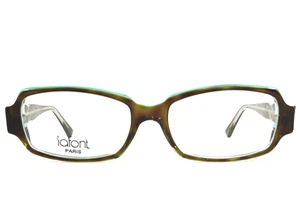 Monturas de gafas Jean Lafont FATIMA 675 marrón verde azul ojo de gato 52-16-140 - Imagen 1 de 10