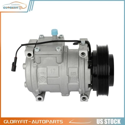 Compresor de aire acondicionado para Jeep Grand Cherokee 1993-1998 Wrangler 1999 Foto 1 de 4