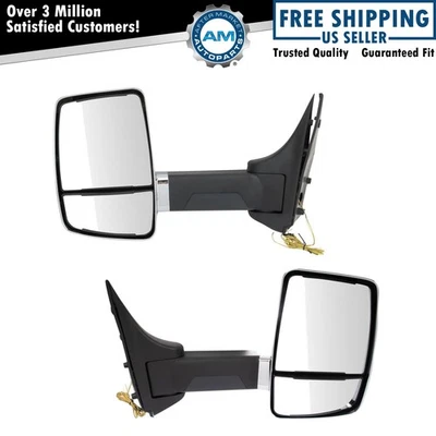 Juego de espejos retrovisores para Ford E-250 2003-2019 E-350 Super Duty 2003-2013 Foto 1 de 4