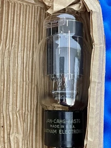 1 Chatham JAN CAHG 6AS7G vacuum Tube / TUNG SOL /Double D's DD Bottom Getter - Picture 1 of 11