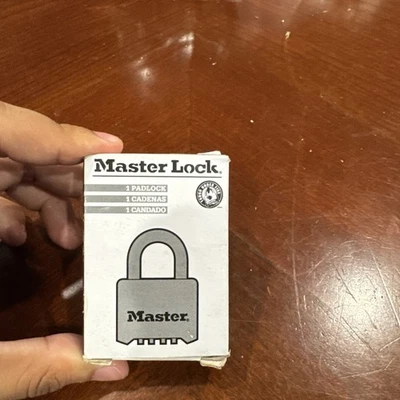 Master Lock 178 Set/Reset Combination Padlocks Gray - Image 1 of 4