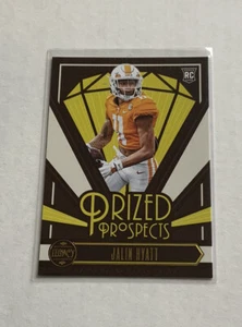 Jalin Hyatt - ROOKIE - Prized Prospects insert 2023 Panini Legacy - #PP-9 Giants - Bild 1 von 2