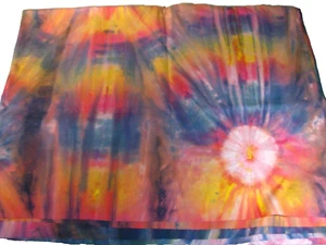 Tie Dyed Cotton Fabric 2 Yds 45" Wide Quilting Sewing Crafts - Picture 1 of 9