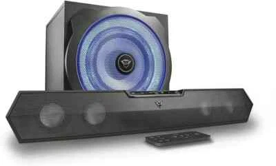 Trust Gaming GXT Tytan 2.1 Soundbar mit Subwoofer LED beleuchtet 120 Watt - Bild 1 von 4