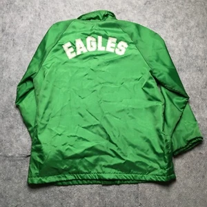 Giacca vintage Philadelphia Eagles Birdie Leslie uomo XL verde anni 80 Coach Sideline - Foto 1 di 11