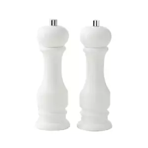 Le Creuset Salt and Pepper Shakers & Mills White New - Picture 1 of 1