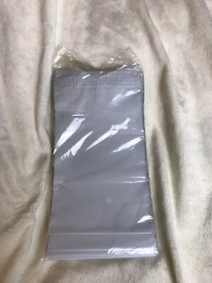 SALE NEW Lot of 50 White Poly Self-Adhesive Small Packaging/Mailers, 4 x 6 in - Image 1 of 4