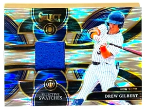 2024 PANINI SELECT DREW GILBERT SELECTIVE SWATCHES PATCH GIANTS METS #SS-DG - Picture 1 of 1