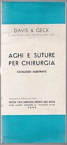 Catalogo AGHI E SUTURE PER CHIRURGIA ditta DAVIS & GECK senza data-L4932 - Imagen 1 de 1