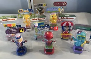 10 Solar Dancers Figures Spider-Man Patriotic And More - Picture 1 of 6