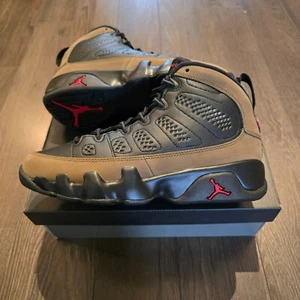 Nike Air Jordan 9 Retro Olive (2024) (GS) HV4574-030 sz 7Y - Picture 1 of 4
