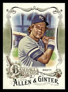 2016  Topps Allen & Ginter #BL-8 GEORGE BRETT Kansas City Royals
