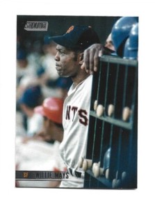 2021 Topps Stadium Club #51 Willie Mays card, San Francisco Giants HOF