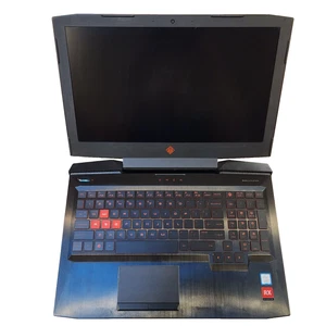 HP OMEN 15t-CE000 GAMING LAPTOP QUAD i7-7TH GEN RX RADEON FOR PARTS - Picture 1 of 16
