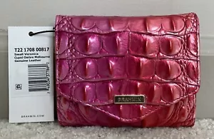 Cartera Brahmin Melbourne PEQUEÑA VERONICA Sobre Triple CUPIDO OMBRE Rosa Nueva con Etiquetas - Imagen 1 de 13