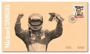 FORMULA-1, F1 = German champion MICHAEL SCHUMACHER Official FDC Canada 2017 - Picture 1 of 1