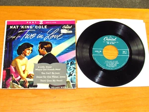 POP EP - NAT 'KING' COLE - CAPITOL EAP 2-420 - "TWO IN LOVE" Part 2 - Picture 1 of 2