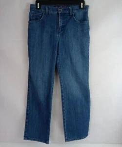 Gloria Vanderbilt Amanda Women's Distressed Jeans Size 4 Petite Inseam 25" - Picture 1 of 9