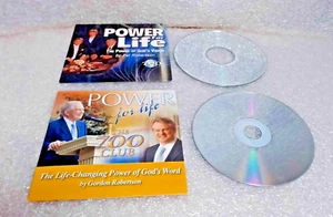 Power For Life By Pat Robertson The 700 Club (CD) God's Powerful Wisdom (2 CD'S) - Picture 1 of 7