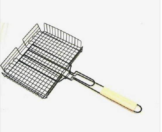 Master Forge Nonstick Grilling Basket with Wood Handle - Image 1 of 1