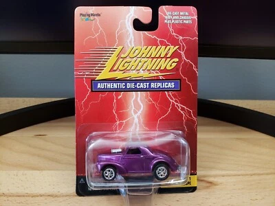 Johnny Lightning 1941 Willys Coupe Diecast 1:64 Purple - Image 1 of 4