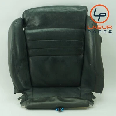 10-16 Porsche Panamera Front Left Side Lower Bottom Seat Cushion Cover Black 992 - Image 1 of 4