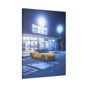 Acura NSX High Resolution Museum Quality Vertical Car Canvas Print #001 - Picture 1 of 10