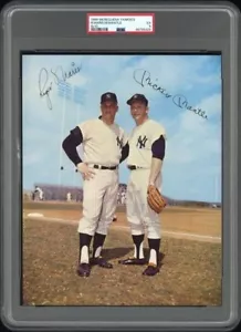 PSA 5 EX MANTLE MARIS NYY 1964-6 REQUENA MICKEY ROGER GRADO 8"x10 BRILLANTE *TPHLC - Imagen 1 de 2