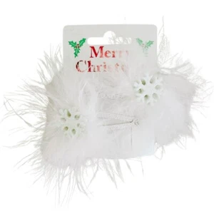 Par de clips para dormir Bendies de copo de nieve y plumas de Navidad - Imagen 1 de 4
