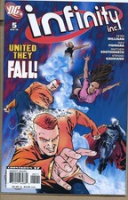 Infinity Inc 2007 series # 5 very fine comic book