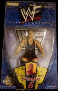 Owen Hart WWF WWE "Black Hart" Superstars 6 Series Jakks Pacific Action Figur - Bild 1 von 2