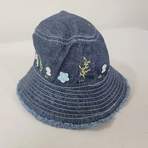 Sombrero Bebé Gap Infantil Azul Denim Nuevo Talla 12-18 M Meses Niña Playa Caballito de Mar + - Imagen 1 de 3