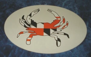 Baltimore Orioles Krabbe Fenster Vinyl Aufkleber Sticker - Bild 1 von 1