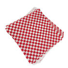  100 Pcs Parchment Paper Deli Sheets Sandwich Wrappers Wrapping Checkered