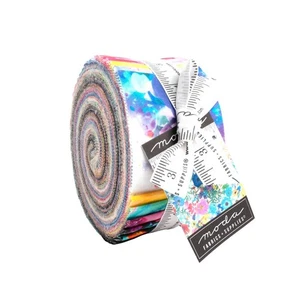 Moda Jelly Roll - Gradients Euphoria- 40 x 2.5" strips x 42/44" 100% Cotton - Picture 1 of 2