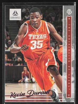 2022 Panini Chronicles Draft Picks Kevin Durant #47 Texas Longhorns Lis - Image 1 of 2