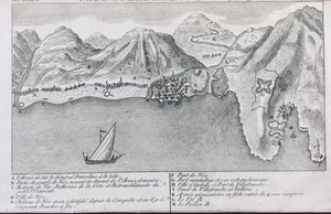 Nice en 1792 Villefranche Alpes Maritimes d’Anselme Gravure Révolution Française - Bild 1 von 4
