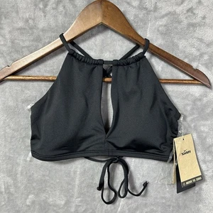 Nike Swim Women Move to Zero Halter Keyhole Cross Back Bikini Top S NWT - Picture 1 of 10