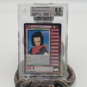 Android 17 Lv1 115 Limited Foil BGS 8.5 DBZ Dragon Ball Z CCG Score - Picture 1 of 1