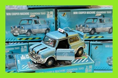 NOV 2025 TINY MINI COOPER with Spoiler Shanghai Taxi 1:50 CHINA EXPO Limited - Image 1 of 4