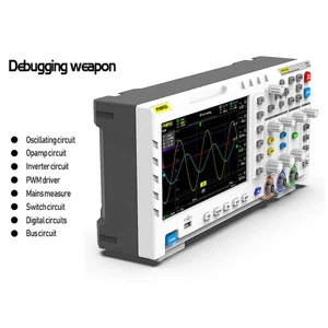 FNIRSI 1014D 7in TFT LCD Digital Oscilloscope Kit Dual Channel 1GSa/s Sampling - Picture 1 of 12