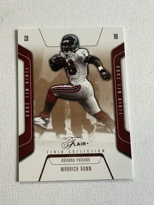 2003 Flair Collection /125 Warrick Dunn #45 - Image 1 of 2