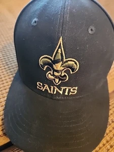 Gorra ajustada New Orleans Saints NFL New Era 59Fifty talla 7 5/8 logotipo camel - Imagen 1 de 5