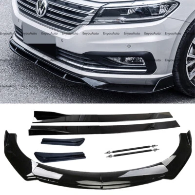 For Volkswagen Golf MK5 MK6 MK7 Front Bumper Lip 86" Side Skirt Rear Bumper Lip  - Image 1 of 4